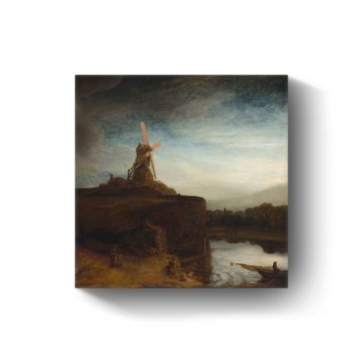 De molen door Rembrandt van Rijn