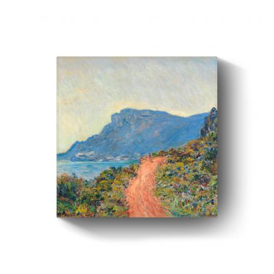 La Corniche bij Monaco door Claude Monet
