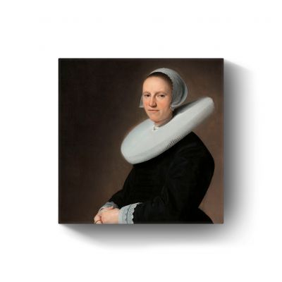 Portret van Adriana Croes door Johannes Cornelisz. Verspronck