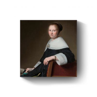 Portret van Maria van Strijp  door Johannes Cornelisz. Verspronck