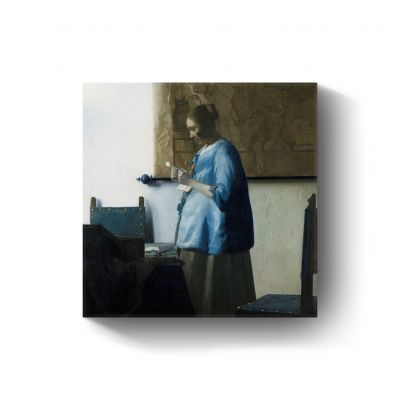 Brieflezende vouw door Johannes Vermeer