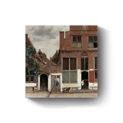 Straatje door Johannes Vermeer